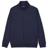 Image de Upower, Unisexe, Pull-over, U-Power Long Zip Sweatshirt Deep Blue Taille, Bleu, (XXL)