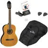 Image de EKO Guitars CS10 Pack Classical Guitar CS10 in the Version Pack with Tuner Picks and Bag (Guitare classique, Acajou, Épicéa, Palissandre), Guitare