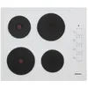 Image de Glem GTL640WH - Table de cuisson électrique - 4 plaques de cuisson - Niche - largeur : 56 cm - profondeur : 48 cm - blanc