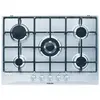 Image de Glem GT755IX - Table de cuisson au gaz - 5 plaques de cuisson - Niche - largeur : 56 cm - profondeur : 48 cm - acier inoxydable