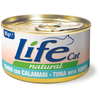 Image de 6x85g Life Cat Natural Adulte thon avec calamar nourriture humide pour chat