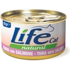 Image de 6x85g LifeCat Adult thon et saumon nourriture pour chat humide