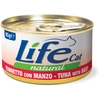 Image de 6x85g LifeCat Adult thon & boeuf nourriture pour chat humide