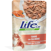 Image de 6x70g Life Cat thon adulte naturel avec saumon nourriture humide pour chat