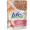 Image de 6x70g Life Cat thon adulte naturel aux crevettes nourriture humide pour chat