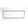 Image de Falmec Design Quasar Vetro - Hotte - hotte décorative - largeur : 90 cm - profondeur : 46.2 cm - evacuation & recyclage - sans moteur - Blanc verre