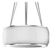 Image de Falmec Circle,Tech Soffio - Hotte - hotte îlot - largeur : 58 cm - profondeur : 58 cm - recyclage - avec moteur interne - blanc