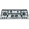 Image de Hotpoint Ariston PHN 962 TS/IX/HA - Table de cuisson au gaz - 6 plaques de cuisson - Niche - largeur : 83.5 cm - profondeur : 47.5 cm - acier inoxydable