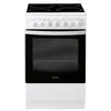 Image de Indesit IS5V5PCW/FR - Cuisinière - pose libre - largeur : 50 cm - profondeur : 60 cm - hauteur : 85 cm - avec système auto-nettoyant - blanc