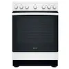 Image de Cuisinière vitrocéramique a 69l 4 feux blanc Indesit IS67V5PCWE