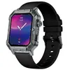 Image de Nilox NXSWTRAILWATCH smartwatche et montre de sport 4,85 cm (1.91") Numérique 320 x 385 pixels Écran tactile Acier inoxydable