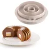 Image de Moule pour insert rond multiple - Silikomart - Gris - Silicone