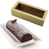 Image de Kit buche Magic wood 30 cm - Silikomart - Marron - Silicone