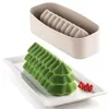 Image de Moule bûche sapin - Silikomart - Gris - Silicone