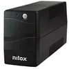 Image de Nilox UPS PREMIUM LINE INT. 800 VA alimentation d'énergie non interruptible Interactivité de ligne 0,8 kVA 560 W