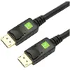 Image de Techly DisplayPort   DisplayPort (0.50 m), Câble vidéo, Noir