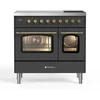 Image de Piano Induction Fratelli Fdbi095nm3/mgb Anthracite Laiton