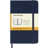 Image de Carnet classique format de poche ligné Moleskine Couverture rigide Bleu Saphir