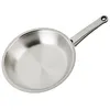 Image de ECOVITAM   Poêle Inox 18/10   Diamètre 24cm   Tous feux dont induction   Fabriqué en Italie