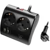 Image de Ewent Multiprise Ew3871 2 Prises Avec Interrupteur