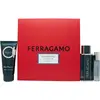 Image de Salvatore Ferragamo, Set cadeau beauté, Intense Leather Eau De Parfum 100ml + Eau De Parfum 10ml + Shower Gel 100ml (Coffret de parfum)