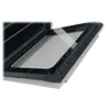 Image de Airlux Serie 100 AFP110IX - Four - encastrable - niche - largeur : 56 cm - profondeur : 58 cm - hauteur : 59 cm - avec système auto-nettoyant - classe A - inox/noir
