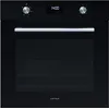 Image de Airlux Serie 100 AFC108BK - Four - encastrable - niche - largeur : 56 cm - profondeur : 56 cm - hauteur : 59.5 cm - avec système auto-nettoyant - classe A - noir