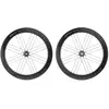 Image de Campagnolo Jeu De Roues De Route Bora Wto 60 2-way Fit Carbon Disc Tubeless 15 x 100 / 12 x 142 mm