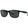 Image de Ray-ban andy noir mat vert - medium-large