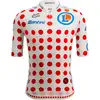 Image de Santini Maillot manches courtes TOUR DE FRANCE Race Maillot grimpeur 2024