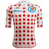 Image de Santini Maillot à Manches Courtes Tour De France Official Polka Dot 2025 L