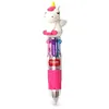 Image de Stylo à bille Legami Unicorn 4 couleurs