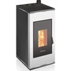 Image de Poêle à Granulés Termovana Sofia 9.0 Up Blanc Sp2300081097