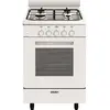 Image de Cuisinière Gaz Glem-ga551gwh-53 Cm-blanc