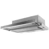 Image de Airlux AHT630IX - Hotte - Téléscopique - largeur : 59.8 cm - profondeur : 280 cm - evacuation & recyclage - inox/argent