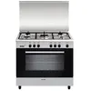 Image de Glem GA960MIX2 - Cuisinière - pose libre - largeur : 90 cm - profondeur : 60 cm - hauteur : 88.5 cm - classe A - inox