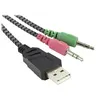 Image de Ewent PL3321 - Gaming - micro-casque - circum-aural - filaire - USB, jack 3,5mm