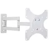Image de TECHly - Support - pour écran plat - blanc - Taille d'écran : 19"-37" - montable sur mur