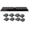 Image de Techly HDMI 1x8 Extender Splitter over CAT6/6a/7 50m with IR pass-back, Hub