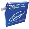 Image de Saccon Câble De Dérailleur Stainless Steel Change Cables 100 Unités 1.2 x 2250 mm