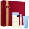 Image de Dolce & Gabbana, Set cadeau beauté, Coffret 3 pièces Light Blue Pour Femme (Coffret de parfum)