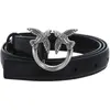 Image de Pinko, Femmes, Ceinture, Love Berry H2 Belt, Argent, Noir, (85, 90, 95)