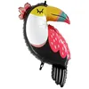 Image de ballon aluminium toucan été hawaï 102cm multicolore - grabo 25189-p