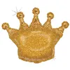 Image de ballon aluminium couronne 75x58cm or pailletée - grabo 35564gh-p