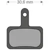 Image de Brenta Ciclo Plaquettes De Frein à Disque Frittées Deore/altus/orion Shimano/trp/quad One Size
