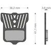 Image de Brenta Ciclo Plaquettes De Frein à Disque Light Tech Elixir 9/7/cr/xx/x0/t/tl Avid/sram One Size