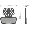 Image de Brenta Ciclo Plaquettes De Frein à Disque Light Tech Xo-elixir Trail/rsc/r/t Avid/sram One Size