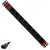 Image de WP Rack & Cabling WP WPN-PDU-C01-08 unité de distribution d'alimentation (PDU) 8 prise(s) AC 1U Noir, Rouge, Accessoire ASI
