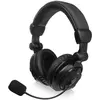 Image de Ewent Casque stéréo supra-aural avec microphone et contrôle du volume (Filaire), Écouteurs, Noir