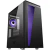 Image de Itek Boitier Moyen Tour ATX compatible Vertibra V210 RGB avec panneau vitré (Noir) (ATX, mATX, Mini-ITX), Boîtier PC, Noir